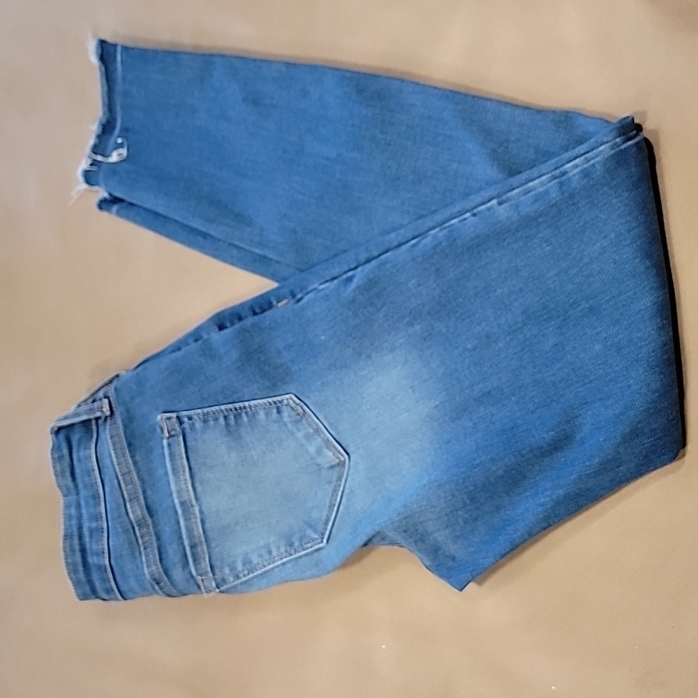 Old Navy Size 4 Rockstar Mr Rock Sculpt Jeans "Bright Worn" Wash, Gently Used